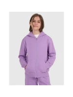 Dívčí mikina s kapucí model 21815258 - 4F Dívčí mikina s kapucí model 21815258 - 4F
