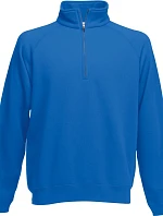 Fruit of the Loom Premium Zip Neck Sweat Mikina s 1/4 zipem 16.2032 royal blue