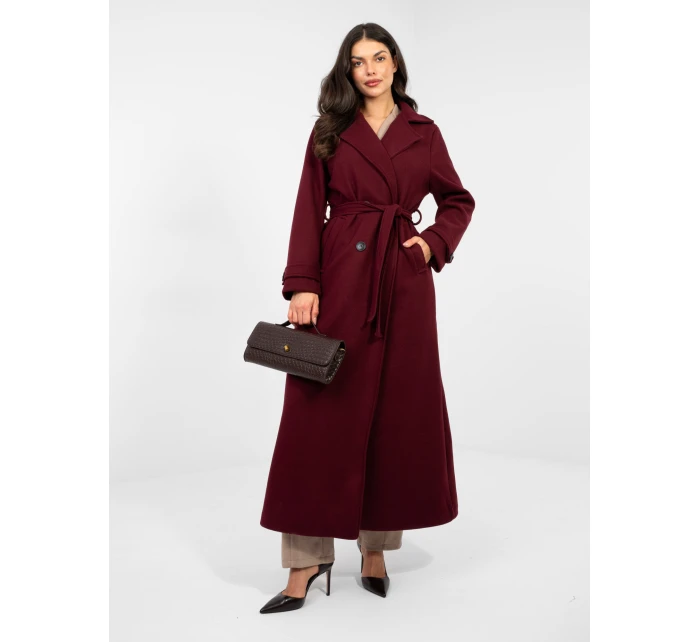 Kabát IT EN 97035.16 tmavě červený Kabát IT EN 97035.16 tmavě červený