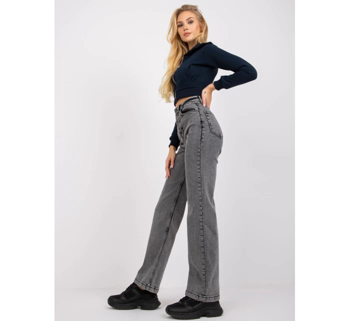 Džínové kalhoty MR SP 357.04P tmavě šedá