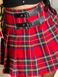 Sexy Koucla Highwaist Miniskirt with buckle detail