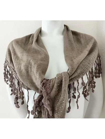 Dámský model 21731093 šátek s třásněmi - FPrice