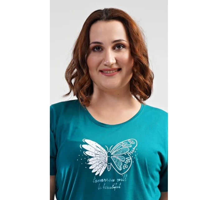 Dámské pyžamo kapri Motýl Dámské pyžamo kapri Motýl