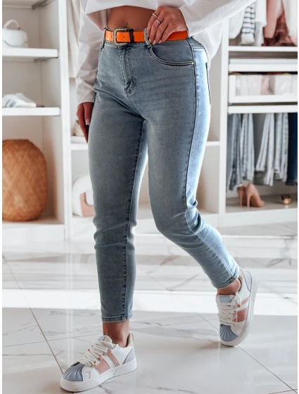 Dámské džínové kalhoty slim fit FITONIC blue FashionStreet UY2450