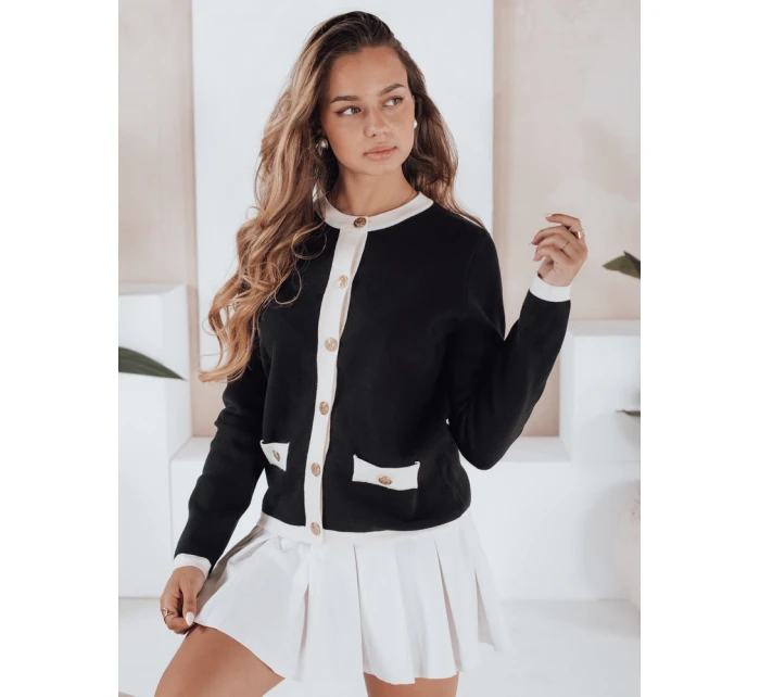 Dámský černý svetr  model 21991065 - Dstreet