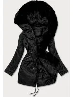 PARKA DAMSKA Z FUTERKIEM CZARNA model 21244419 - J.STYLE PARKA DAMSKA Z FUTERKIEM CZARNA model 21244419 - J.STYLE