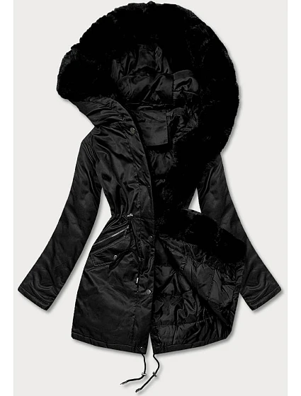PARKA DAMSKA Z FUTERKIEM CZARNA model 21244419 - J.STYLE PARKA DAMSKA Z FUTERKIEM CZARNA model 21244419 - J.STYLE