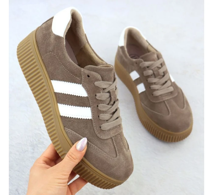 W  dámské semišové polobotky model 21955345 - FILIPPO