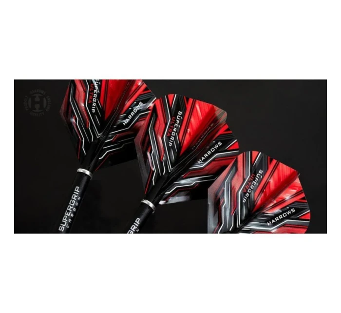 Šipky Supergrip Ultra 90% Steeltip model 19914308 - Harrows