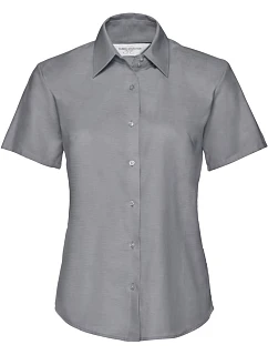 Russell Athletic 933F Halenka Oxford s krátkým rukávem 11.933F silver