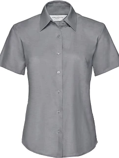 Halenka Oxford s krátkým rukávem 11. silver model 22475340 - Russell Athletic