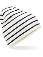 B Pletená čepice s pruhy a manžetou 53.0 soft navy model 22432909 - Beechfield B Pletená čepice s pruhy a manžetou 53.0 soft navy model 22432909 - Beechfield