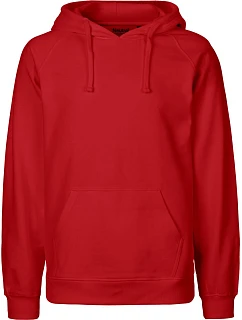 O Pánská mikina s kapucí z bio bavlny red model 22505078 - Neutral