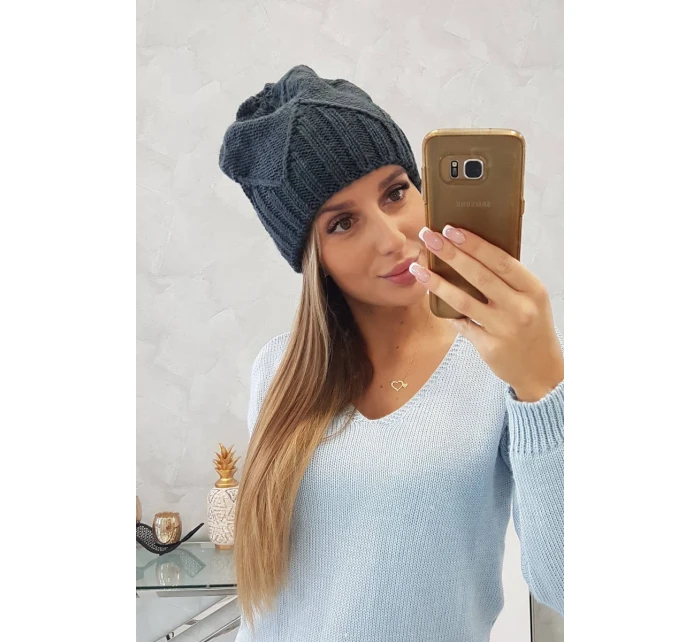 Dámská čepice Liliana K375 graphite