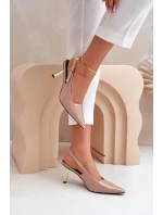 Lakované Lodičky S  Béžové model 21679357 - Boto