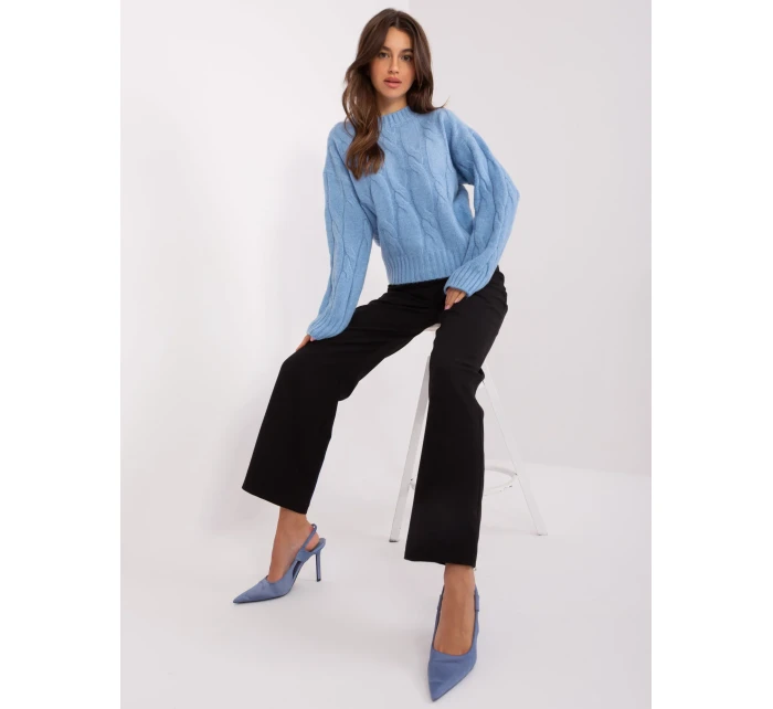 Sweter AT SW model 18930106 jasny niebieski - FPrice