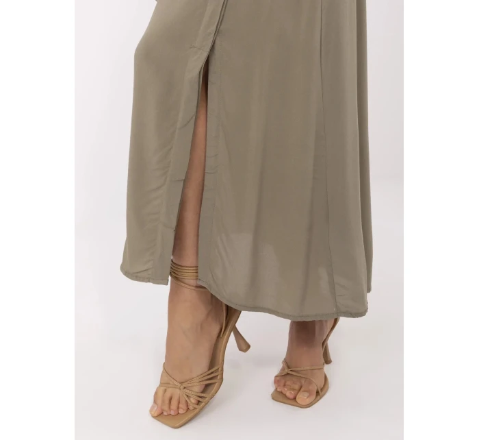 Sukně D73761M50222A khaki