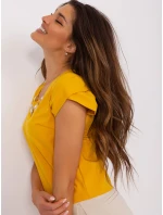 Halenka LK BZ 505783 2.01P tmavě žlutá