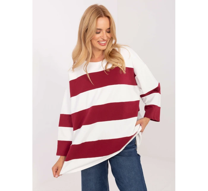 Bluzka RV BZ model 21309878 bordowy - FPrice