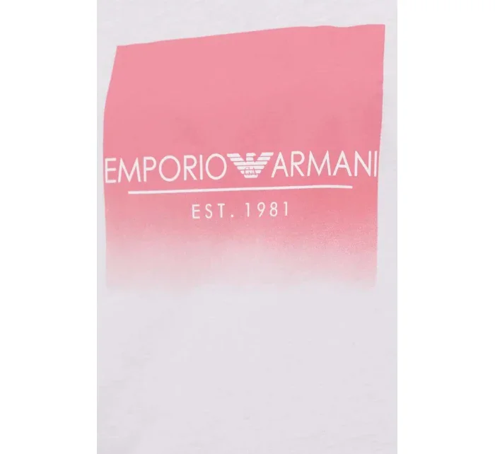 Dámská noční košile 164687 4R255 00010 bílé - Emporio Armani