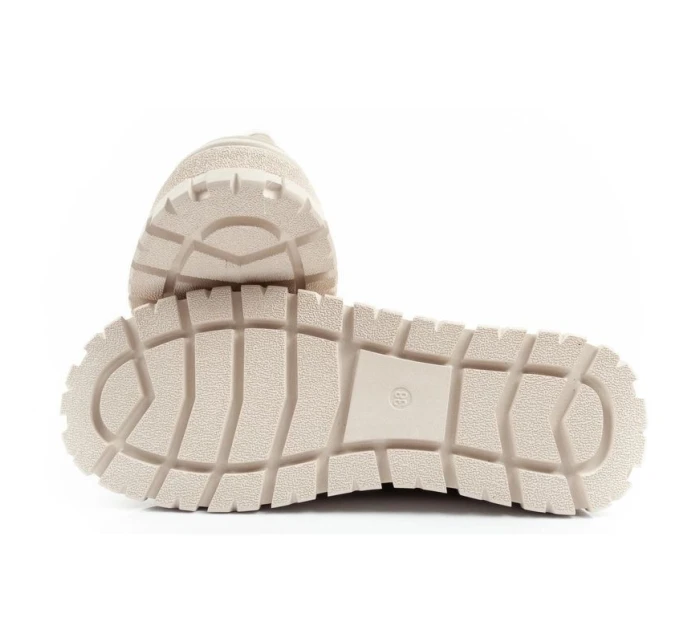 Dámské zimní kotníkové boty LCJ-25-01-3739L Béžová s ecru - Lee Cooper Dámské zimní kotníkové boty LCJ-25-01-3739L Béžová s ecru - Lee Cooper