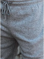 Světle šedé pánské kalhoty FashionStreet UX4430