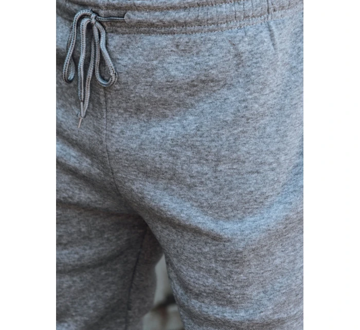 Světle šedé pánské kalhoty FashionStreet UX4430