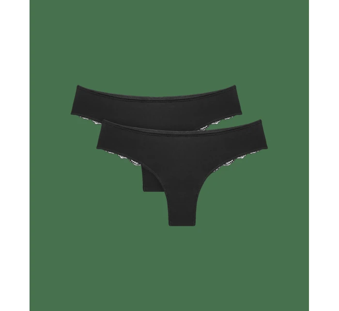 Lovely Micro Brazilian String 2P - BLACK - TRIUMPH BLACK - TRIUMPH Lovely Micro Brazilian String 2P - BLACK - TRIUMPH BLACK - TRIUMPH