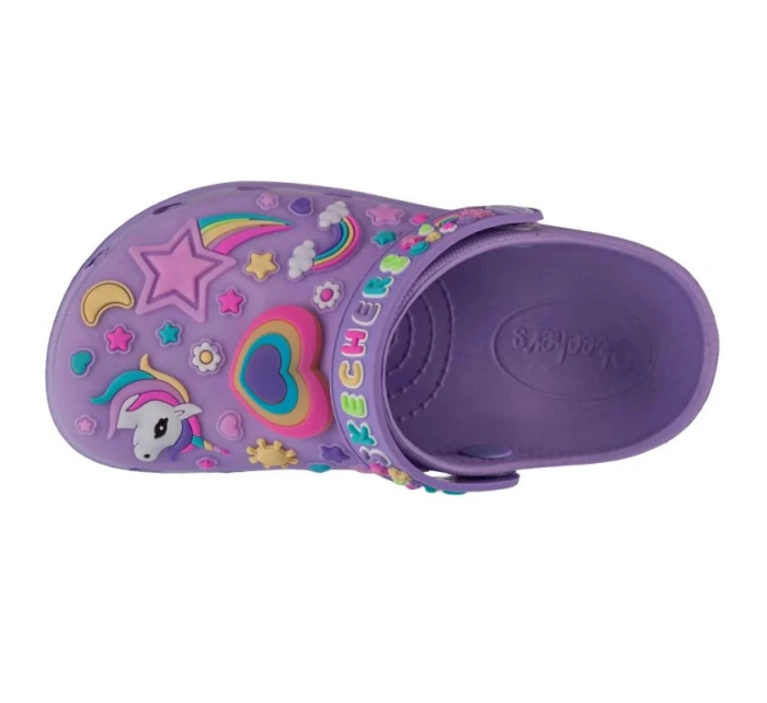 Skechers Heart Charmer - Girly Land 308406L-LVMT Purple 30 Skechers Heart Charmer - Girly Land 308406L-LVMT Purple 30