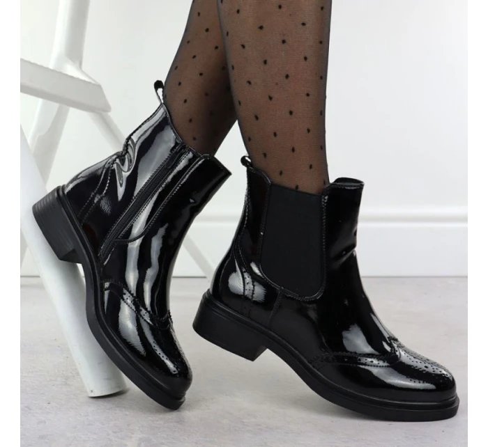 Dámské boty s černé model 22014901 - Sabatina