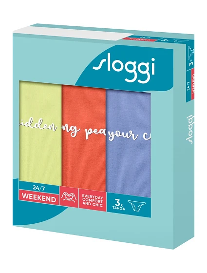 Dámské kalhotky SLOGGI 24/7 WEEKEND TANGA C3P