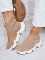 Dámské boty khaki Dstreet model 21964480 - FashionStreet Dámské boty khaki Dstreet model 21964480 - FashionStreet