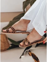 Dámské žabky GLAMSTEP s leopardím vzorem FashionStreet ZY0928 Dámské žabky GLAMSTEP s leopardím vzorem FashionStreet ZY0928