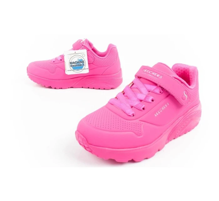 Skechers Uno Lite dětské sportovní tenisky růžové pohodlné