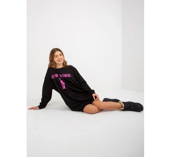 Mikina VI BL model 17964007 černá a růžová - FPrice