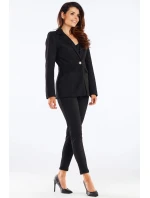 Dámské kalhoty A461 Černá - Awama