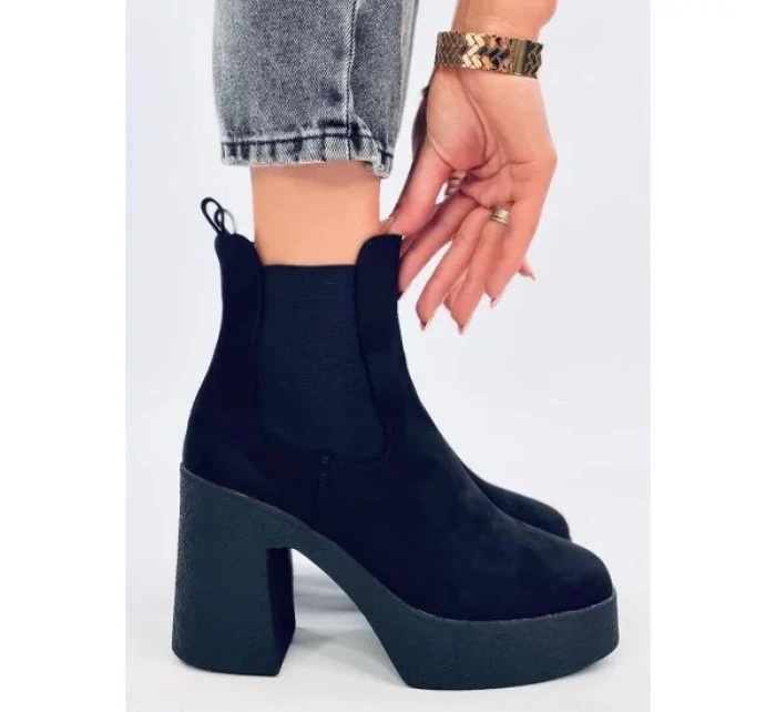 Dámské kotníkové boty ST-62P Černá - Seastar