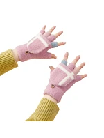 Dámské/dětské zimní rukavice - růžové