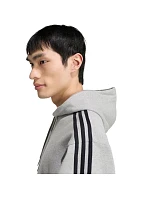 Pánská mikina adidas Essentials 3-Stripes French Terry Hoodie, šedá, KY4202 Pánská mikina adidas Essentials 3-Stripes French Terry Hoodie, šedá, KY4202