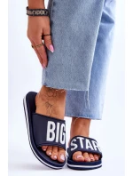Dámské pantofle Big Star Classic model 21619359 námořnická modrá - Big Star Shoes