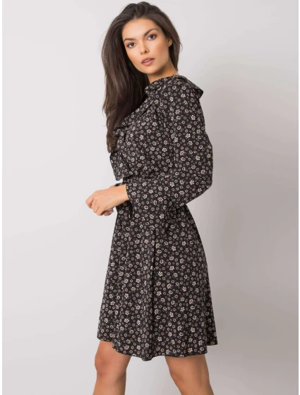 Šaty DHJ SK  černá a béžová model 15826645 - FPrice