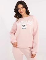 Mikina EM BL 617 16.01X světle růžová