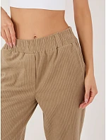 Spodnie RV SP model 22109717 ciemny bezowy - FPrice Spodnie RV SP model 22109717 ciemny bezowy - FPrice