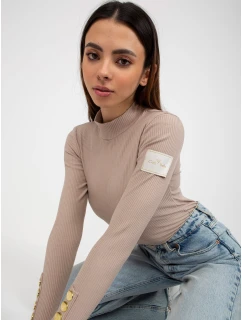 Bluzka TW BZ ciemny bezowy model 21764476 - FPrice