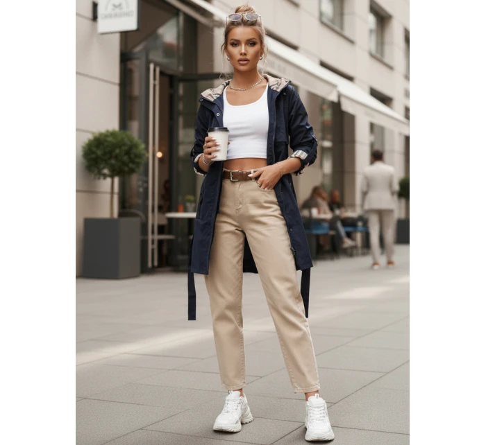 Dámská přechodná bunda parka CIVIT navy blue FashionStreet TY4211