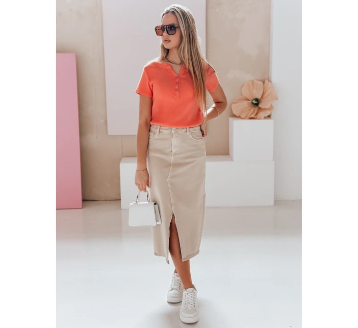 Dámská žebrovaná halenka LOOK růžová Dstreet model 21988819 - FashionStreet Dámská žebrovaná halenka LOOK růžová Dstreet model 21988819 - FashionStreet