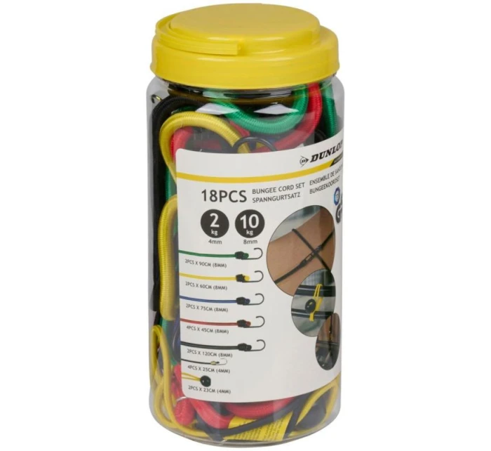 GUMOVÉ POPRUHY PRO UPEVNĚNÍ ZAVAZADEL HÁČKY 18KS DUNLOP GUMOVÉ POPRUHY PRO UPEVNĚNÍ ZAVAZADEL HÁČKY 18KS DUNLOP