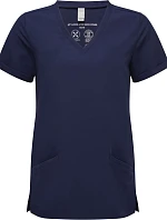 Onna NN 310 Dámský strečový kazak s výstřihem do V 39.N310 navy