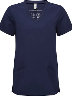 Onna NN 310 Dámský strečový kazak s výstřihem do V 39.N310 navy