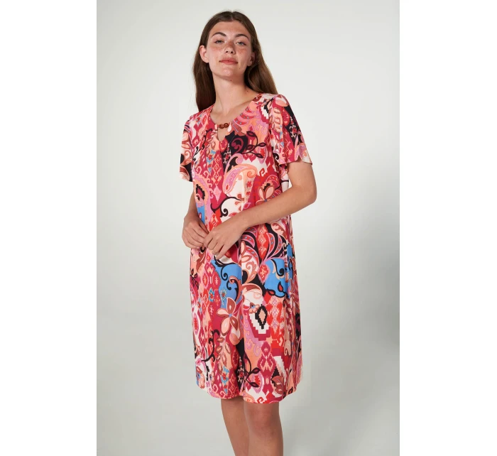 Vamp - Šaty s krátkými rukávy 20536 - Vamp Vamp - Šaty s krátkými rukávy 20536 - Vamp